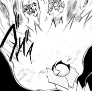 Dragon Breath being used by a wild Giratina.