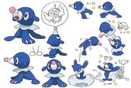 Popplio Concept art