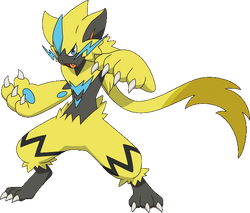 The Mythical Pokémon Zeraora has been discovered in the world of