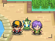 A picture with Bugsy at the Poke park.