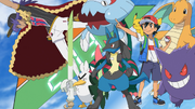 Ash and His Journeys Pokémon Aiming To Battling Leon