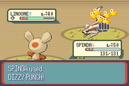 Dizzy Punch depicted in Generation III
