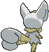 Meowstic's back shiny sprite ♀