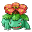Venusaur's Pokémon Ruby Version and Pokémon Sapphire Version sprite