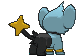 Shinx's back sprite ♂