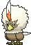 Rufflet's Shiny sprite