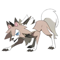 #745 Lycanroc (Midday Form) rock