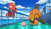 Pignite encounters Octillery