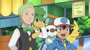 Cilan and Ash