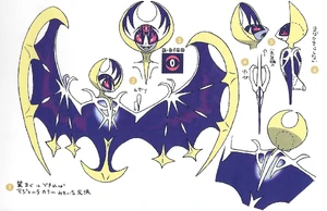 First concept art of Lunala.