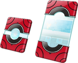 XY Pokemon Kalos Region Electronic Pokedex package coming apart