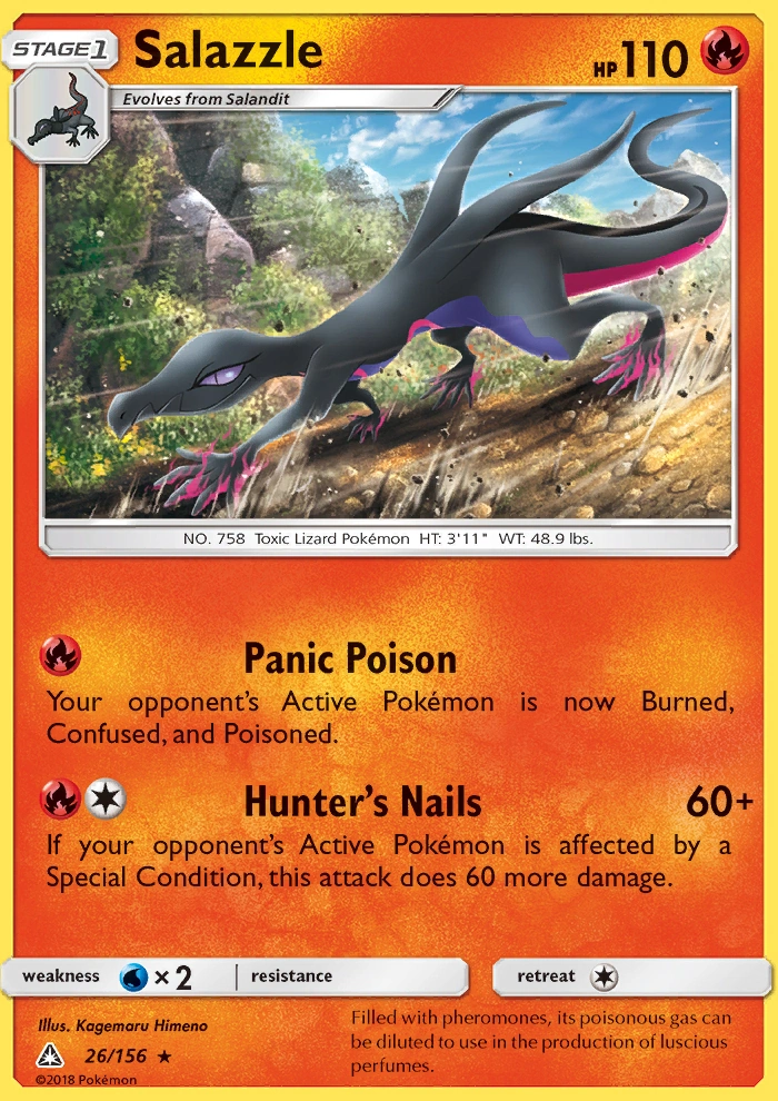 Salazzle (Ultra Prism) | Pokmon Wiki | Fandom