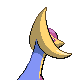 Cresselia's Generation IV back sprite
