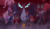 Ash states that they will defeat Lysandre