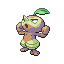 Nuzleaf's Pokémon Ruby Version and Pokémon Sapphire Version sprite