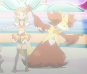 Serena and Delphox