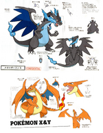 Mega Charizard concept art