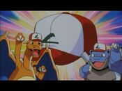 The Pokémon League hat advertisement