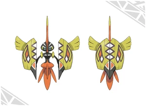 First concept artwork of Tapu Koko.