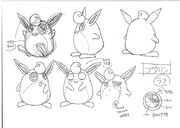 Wigglytuff concept art