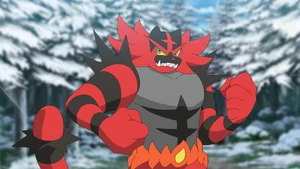 Ash's Incineroar.