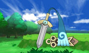 Honedge unsheathed XY screenshot