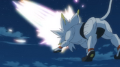 The Ultra Beast overpowers Solgaleo