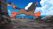 Mudsdale is aggravated