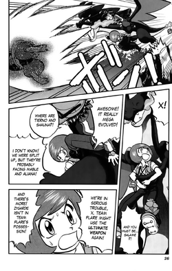 X Y041 Charizard Transforms Pokemon Wiki Fandom