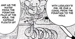 Dig being used by Hiori's Lickilicky (In Phantom Thief Pokémon 7).