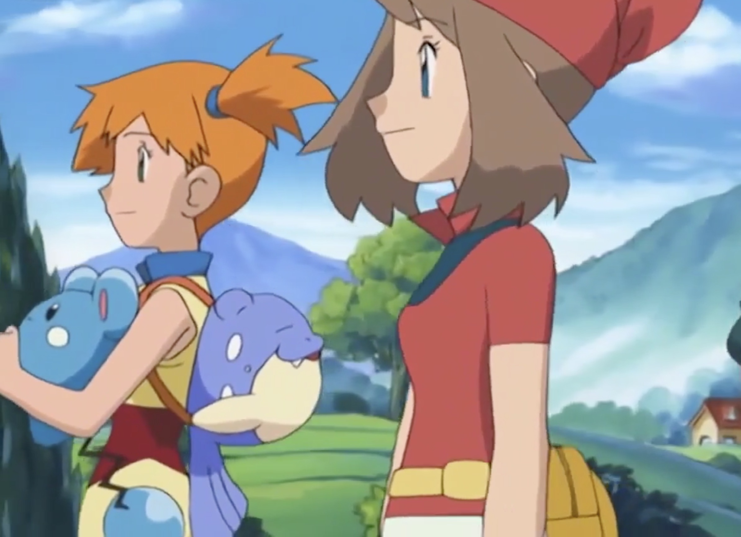 Who are Misty, May, and Dawn in Pokemon and why are they important