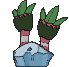 Binacle's Shiny back sprite