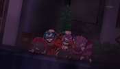 Mable and Celosia captured by Team Rocket