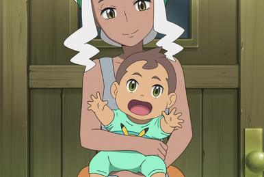 Lillie gets the baby to stop crying (and scares everyone else), Pokémon  Sun and Moon