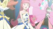 Aria defends her title as Kalos Queen