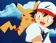 Ash and Pikachu