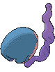 Musharna's Shiny back sprite