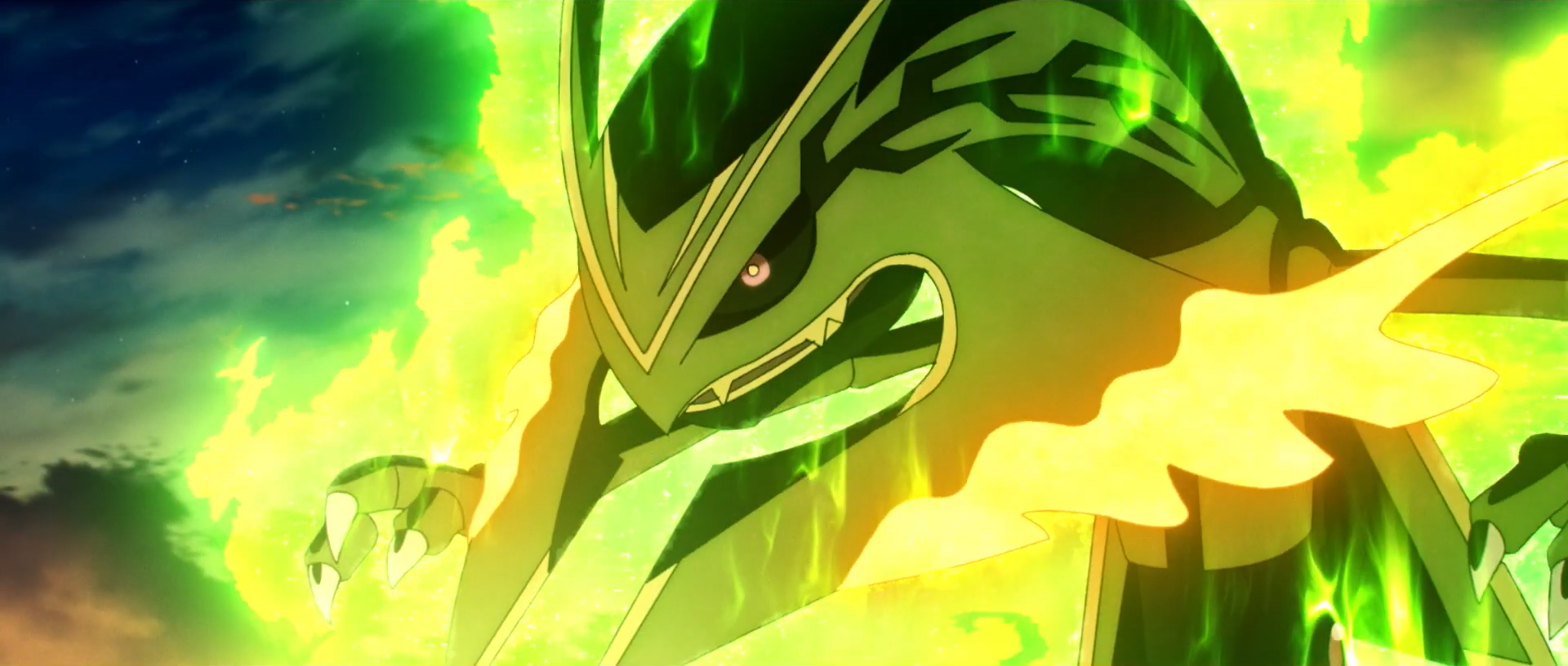 May Meeting Mega Rayquaza Pokemon Live Wallpaper - MoeWalls