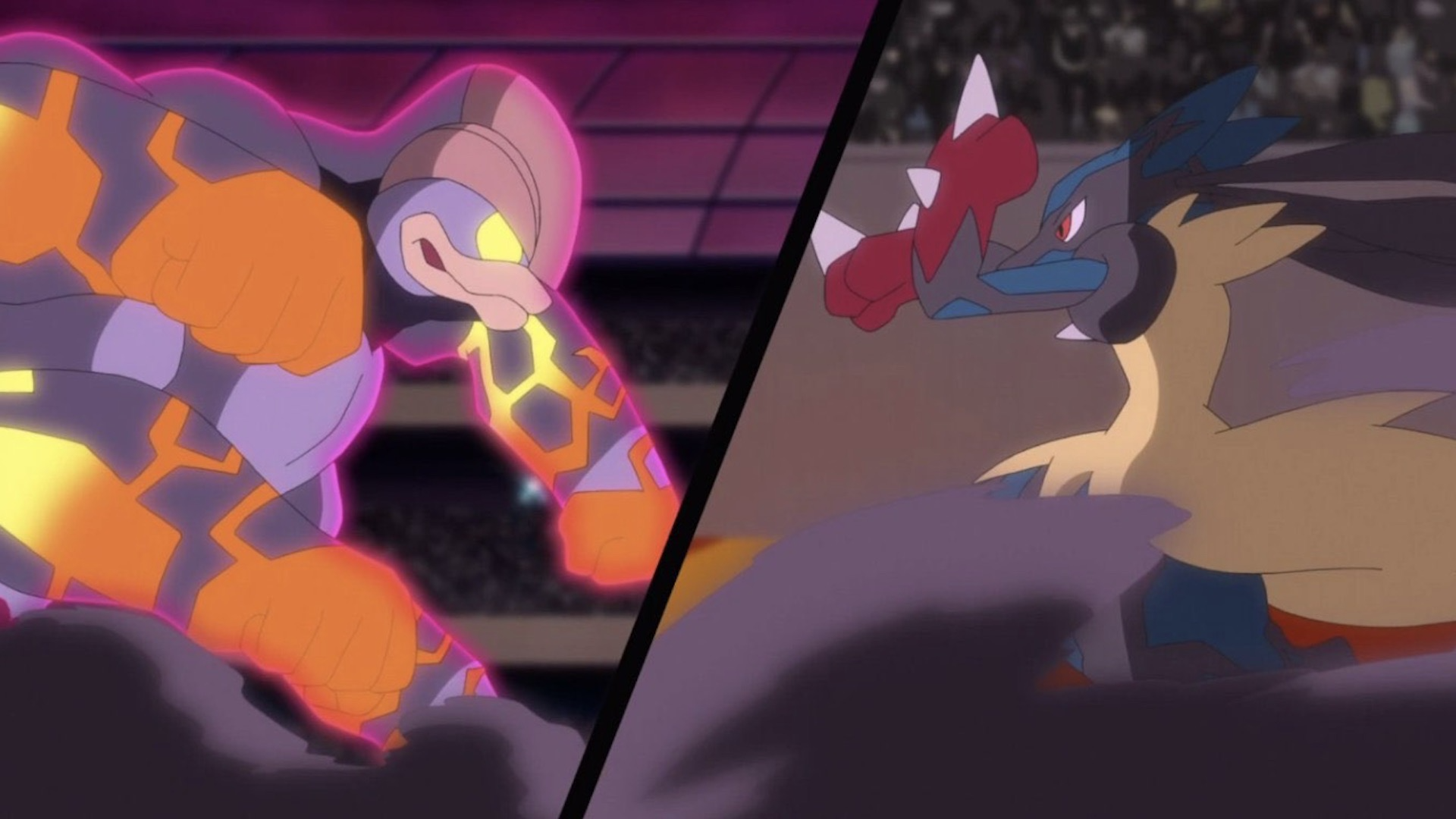 Aryxa on X: A Mega Lucario, shiny Greninja, and Krookodile request! It can  expand the focus of its eyes to see objects off in the far distance as  confirmation of the auras