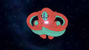 Deoxys changes form to protect itself