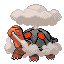 Torkoal's Pokémon Ruby Version and Pokémon Sapphire Version sprite