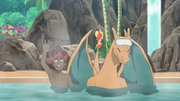 Kiawe and Charizard