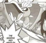 Ho-Oh was granted to Karen by the Masked Man in order to prevent the Pokédex Holders from proceeding past the Ilex Forest shrine. However, due to the combined efforts of the Pokémon and the Pokédex Holders, both Ho-Oh and Lugia are freed from Karen and Will's control.