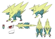 Concept artwork of Mega Manectric.