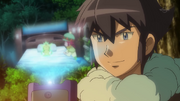 Alain watches Mairin's video.