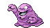 Grimer's Pokémon Black Version and Pokémon White Version sprite