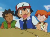 Ash forgot to take back his Poké Balls