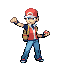 Red's sprite from Generation III