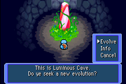 Squirtle in Luminous Cave