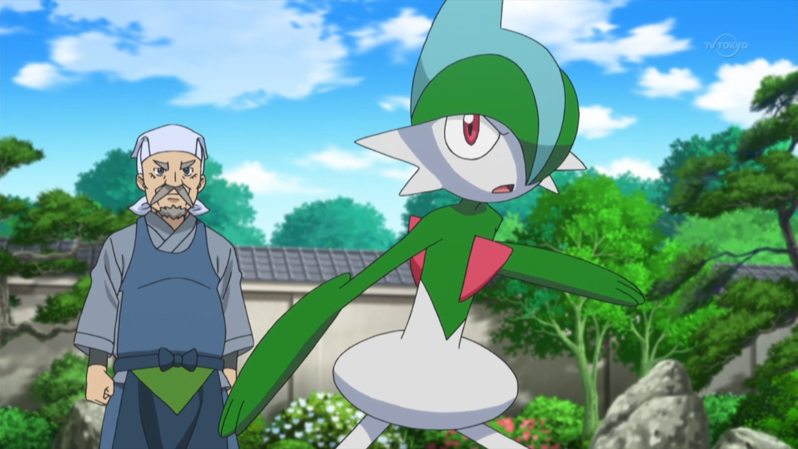 gallade, wally, and mega gallade (pokemon and 1 more) drawn by jaho |  Danbooru